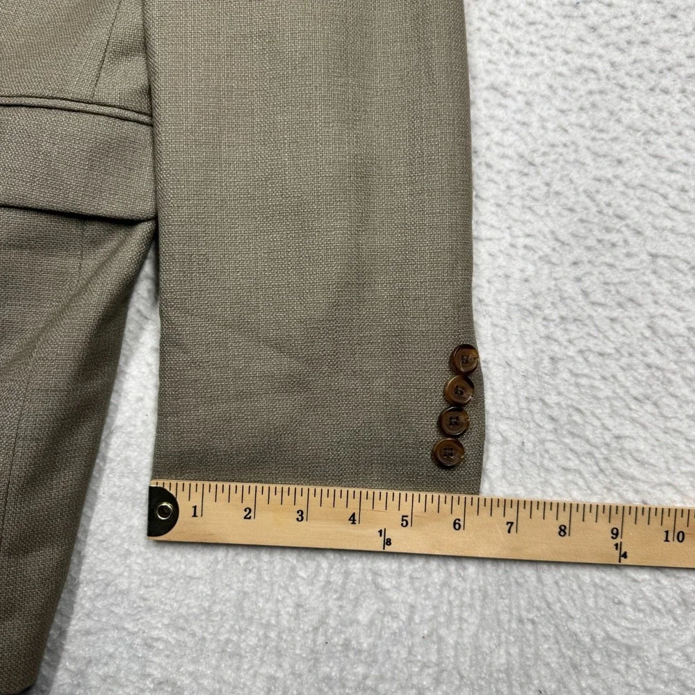 Vintage Polo Ralph Lauren Blazer Tan Sport‎ Dinner Jacket Men's Size 42L